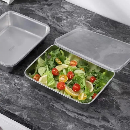 Stainless Steel Small Tray (2Psc)
