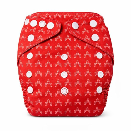 4 pcs Washable Diaper ( লাল, কালো, সবুজ ,আকাশী)