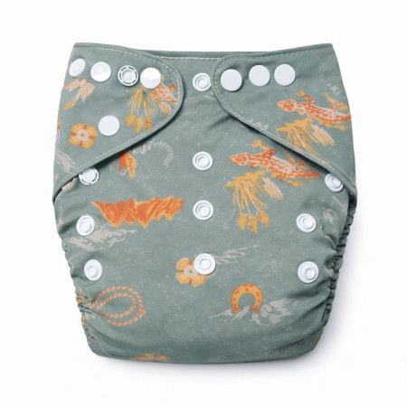 4 pcs Washable Diaper ( মিষ্টি, কালো, অ্যাশ, হলুদ )